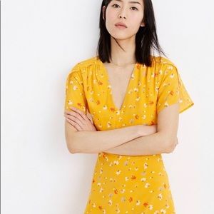 Madewell silk belladonna dress